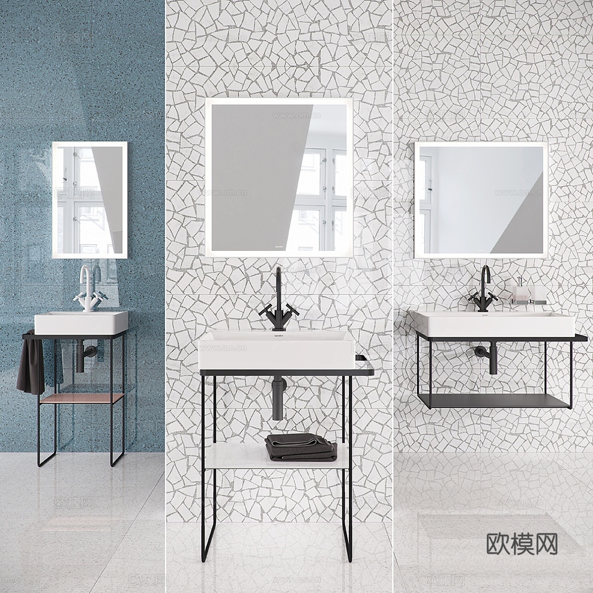 德拉维特 DuraSquare3d模型下载