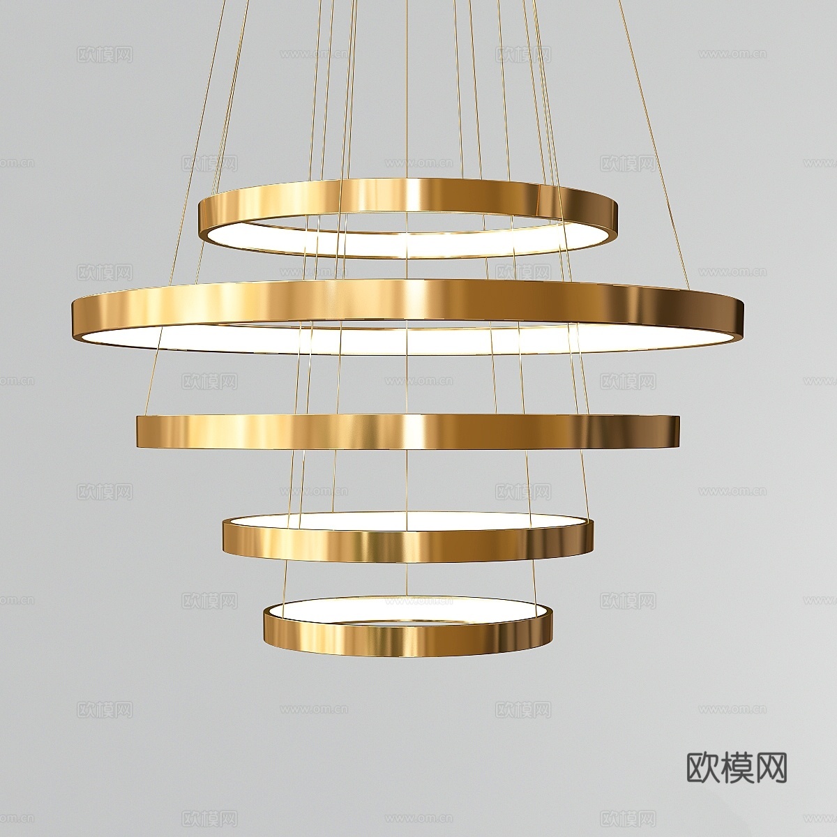 Aura Taso 吊灯3d模型下载