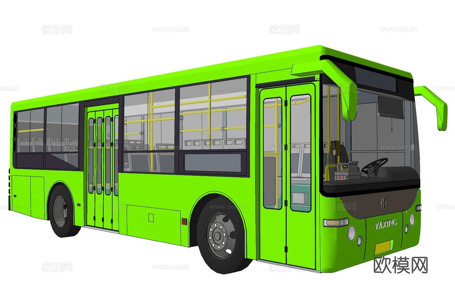 公交车su模型