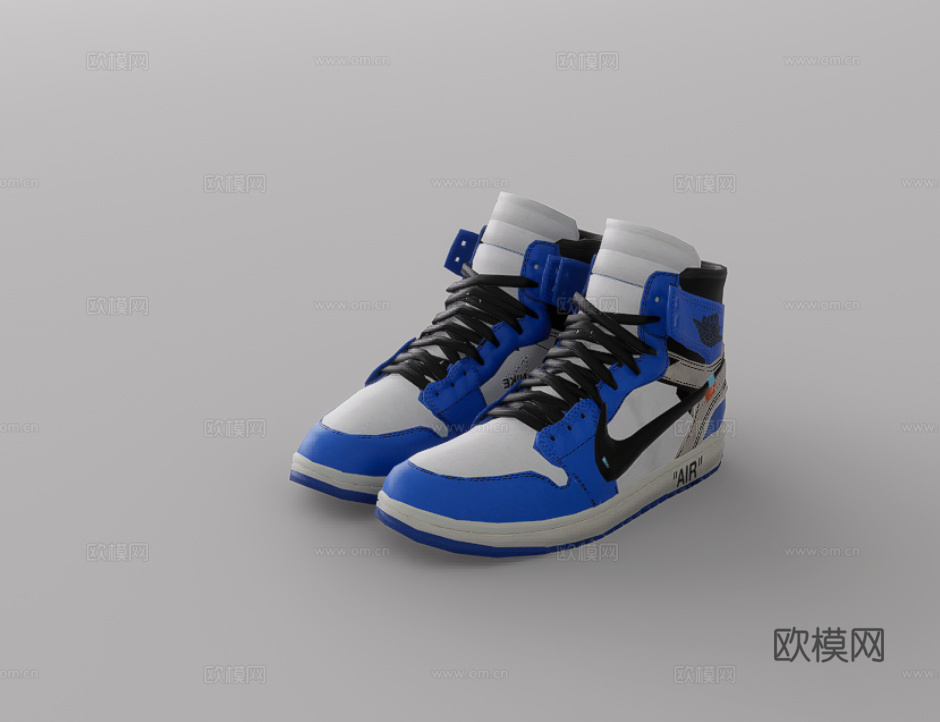 运动鞋su模型