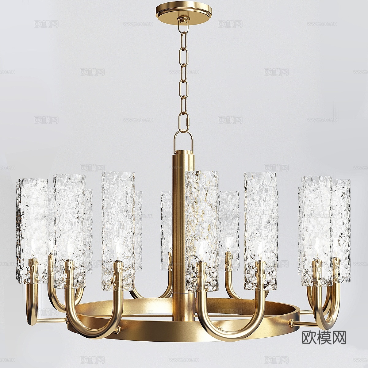 哈德逊河谷照明8016-agb达特茅斯16灯3d模型下载