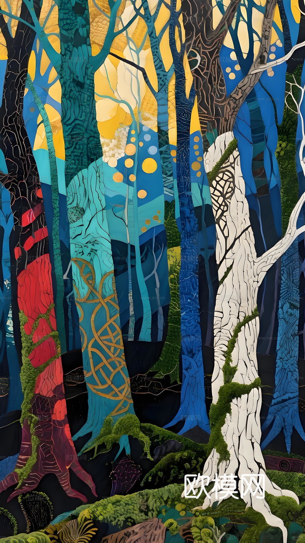 艺术画芯下载（渲染图2）