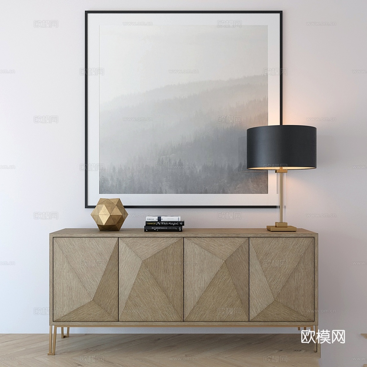 抽屉柜 高地系列3d模型下载