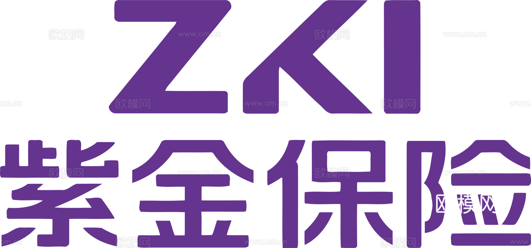 紫金保险，保险人寿logo