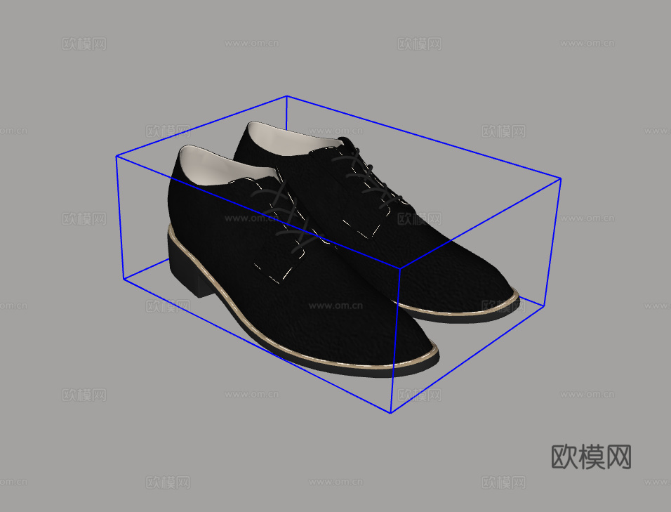 鞋子su模型