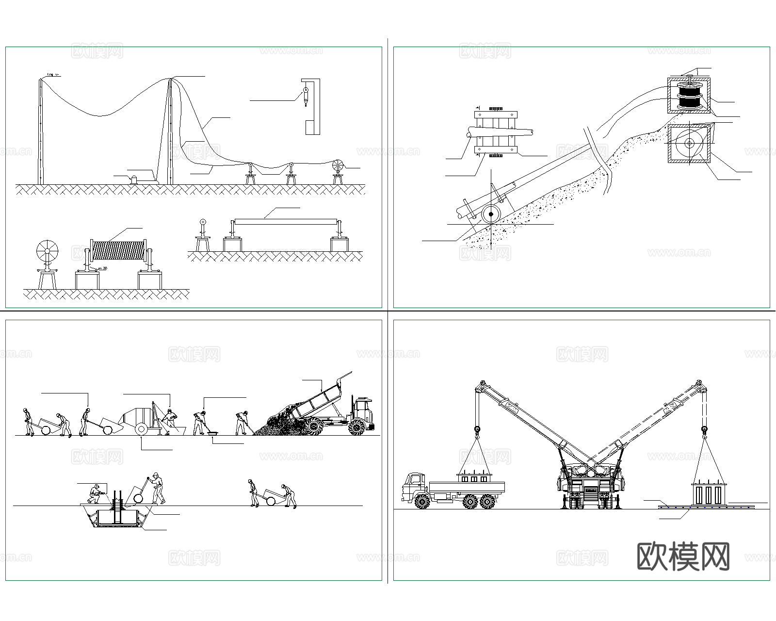 变电站安装施工cad施工图