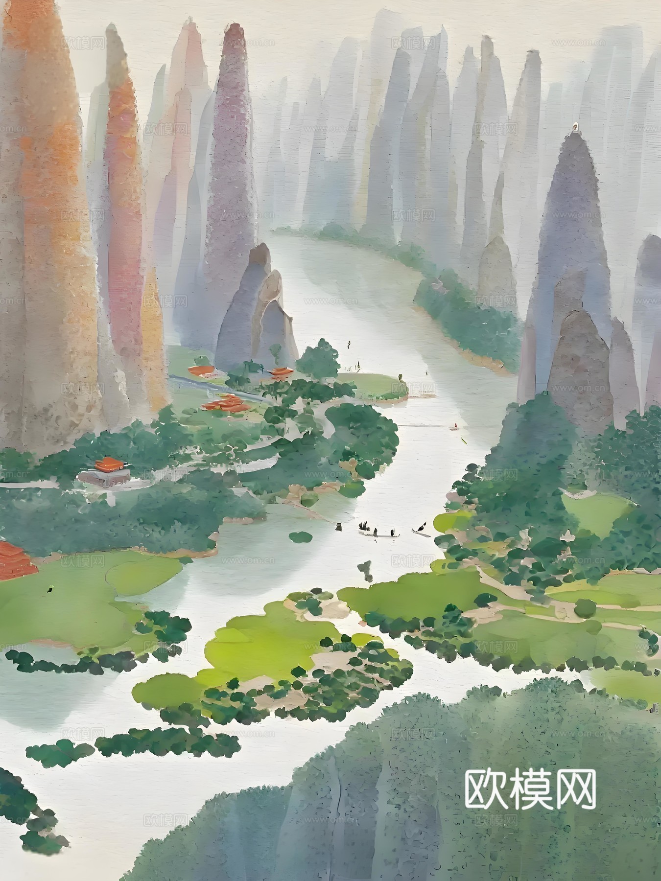 艺术画芯下载（渲染图4）