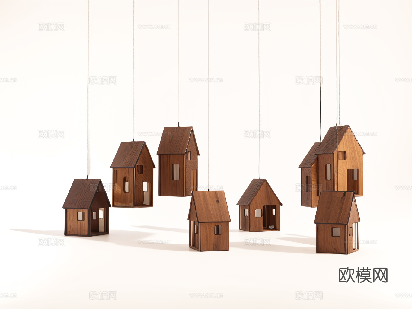 吊灯su模型下载（渲染图1）