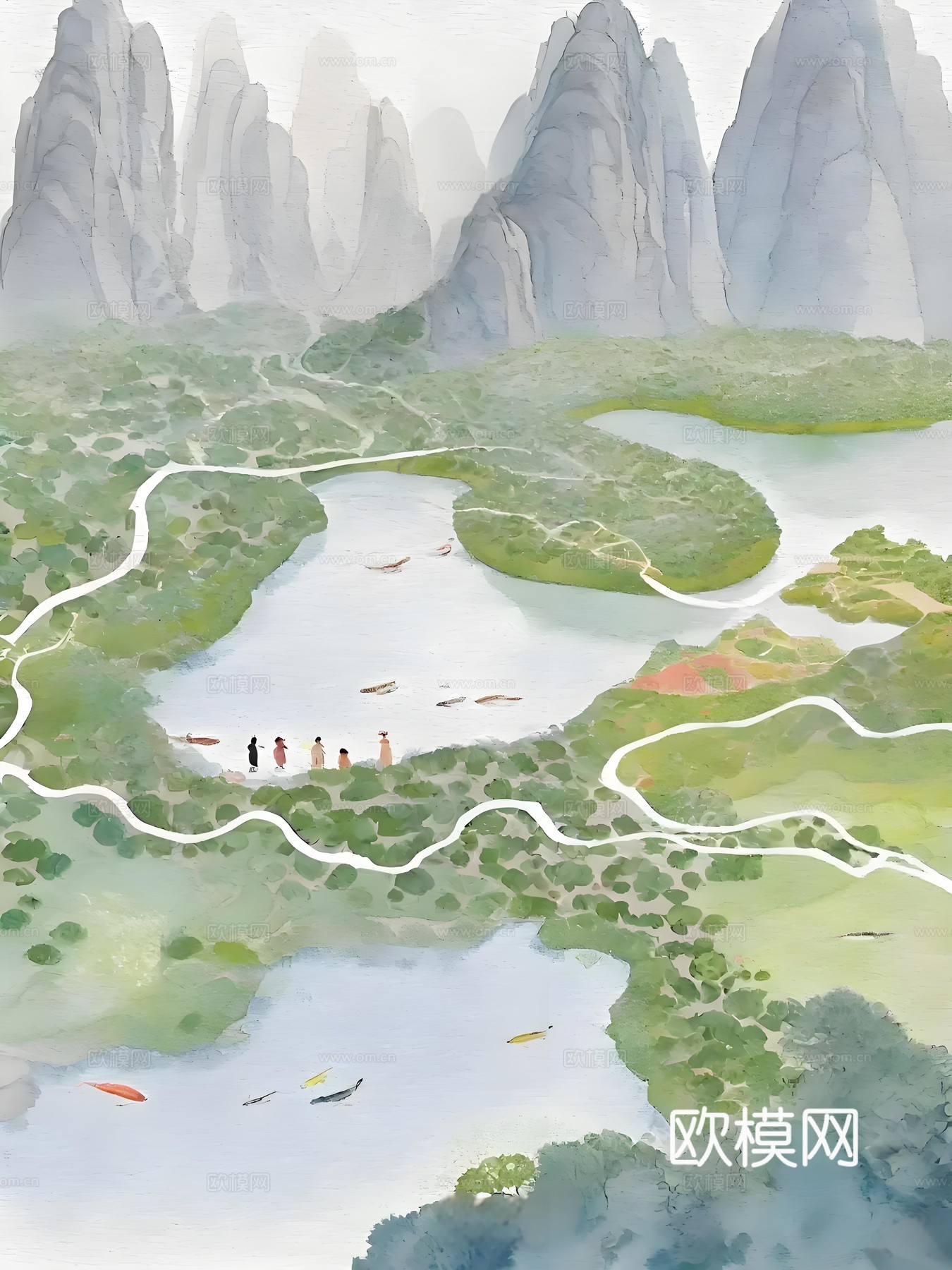 艺术画芯下载（渲染图3）