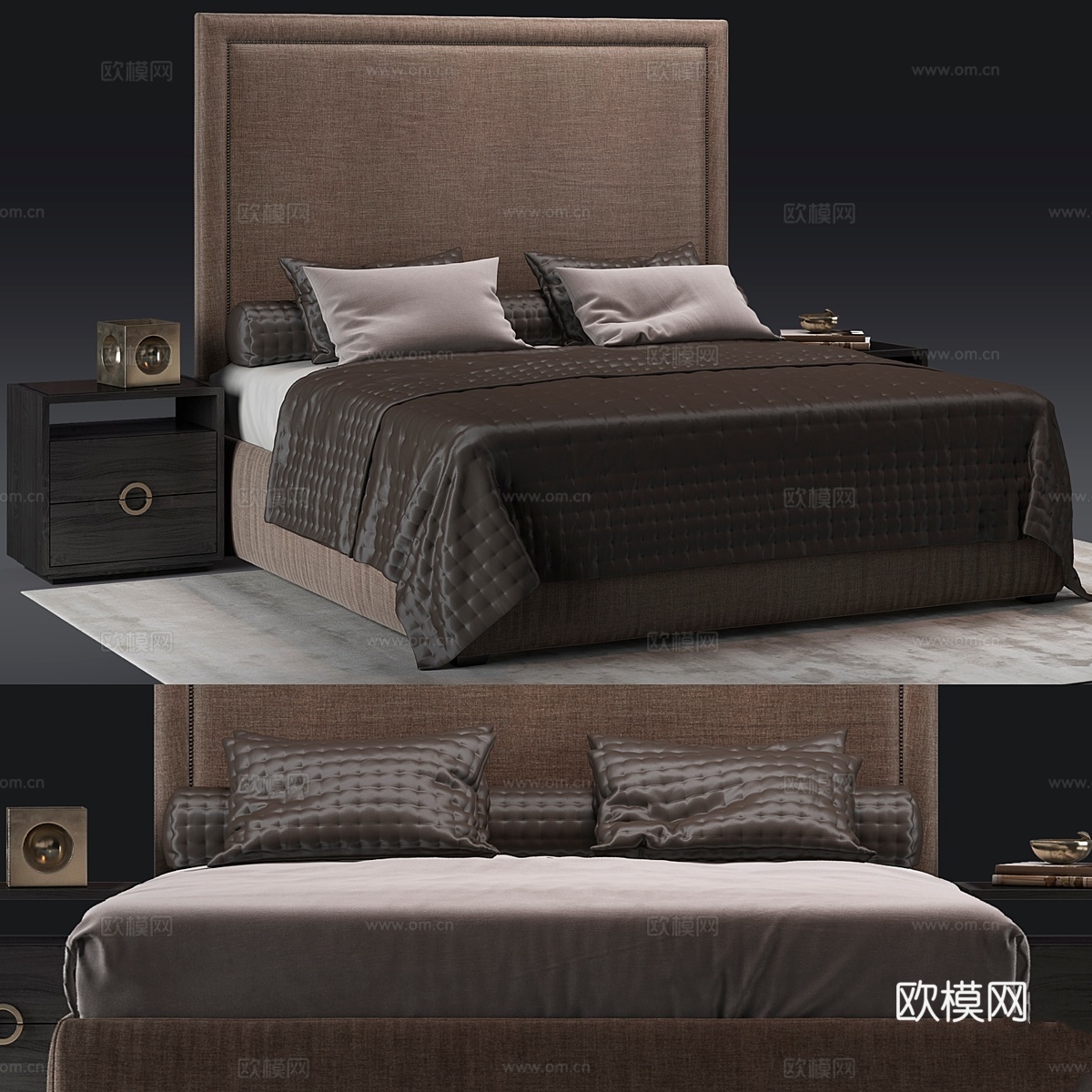 The Sofa And Chair Cadere    伦3d模型下载