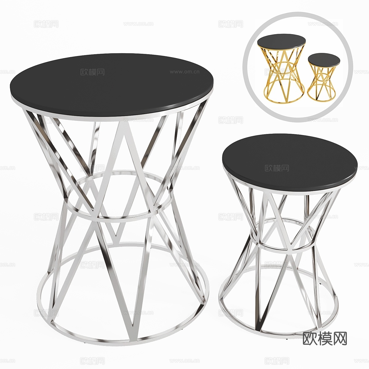 艾克霍尔茨多明戈边几3d模型下载