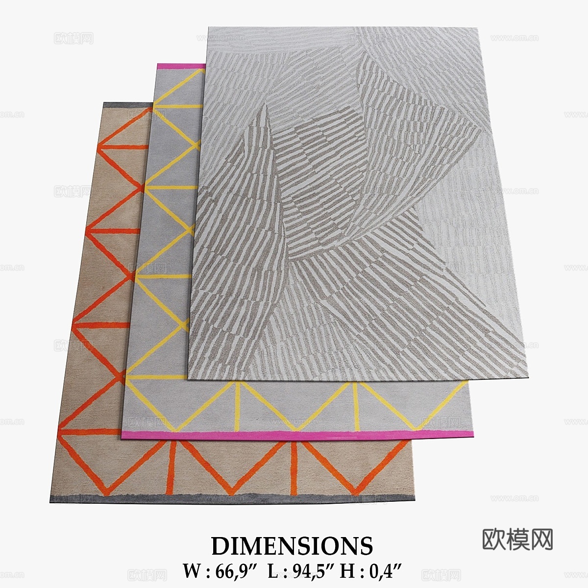 Habitat地毯_1603d模型下载