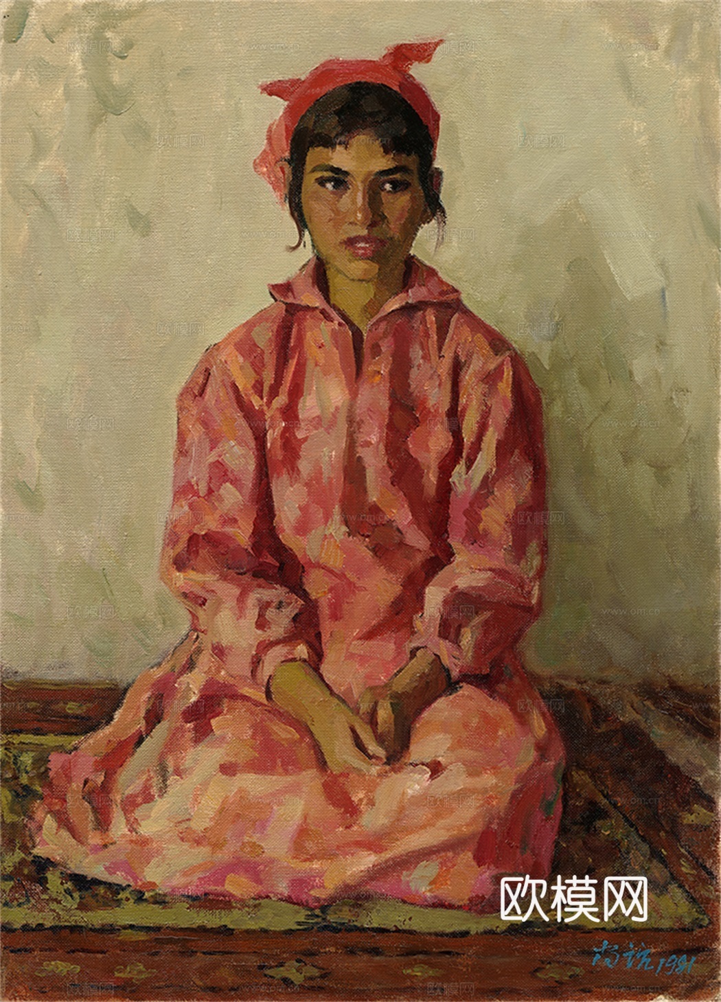 人物油画，人物画，装饰画，艺术画