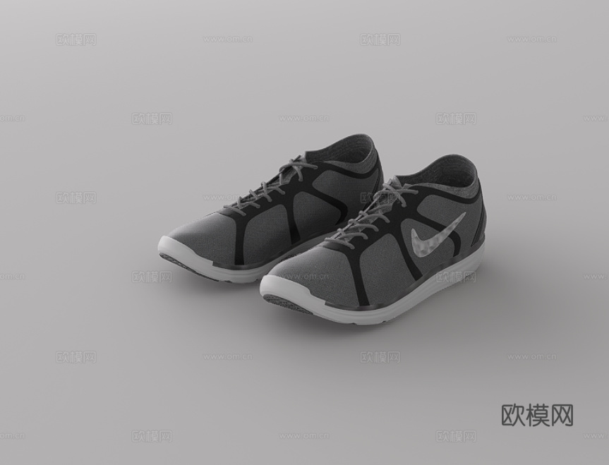 运动鞋su模型