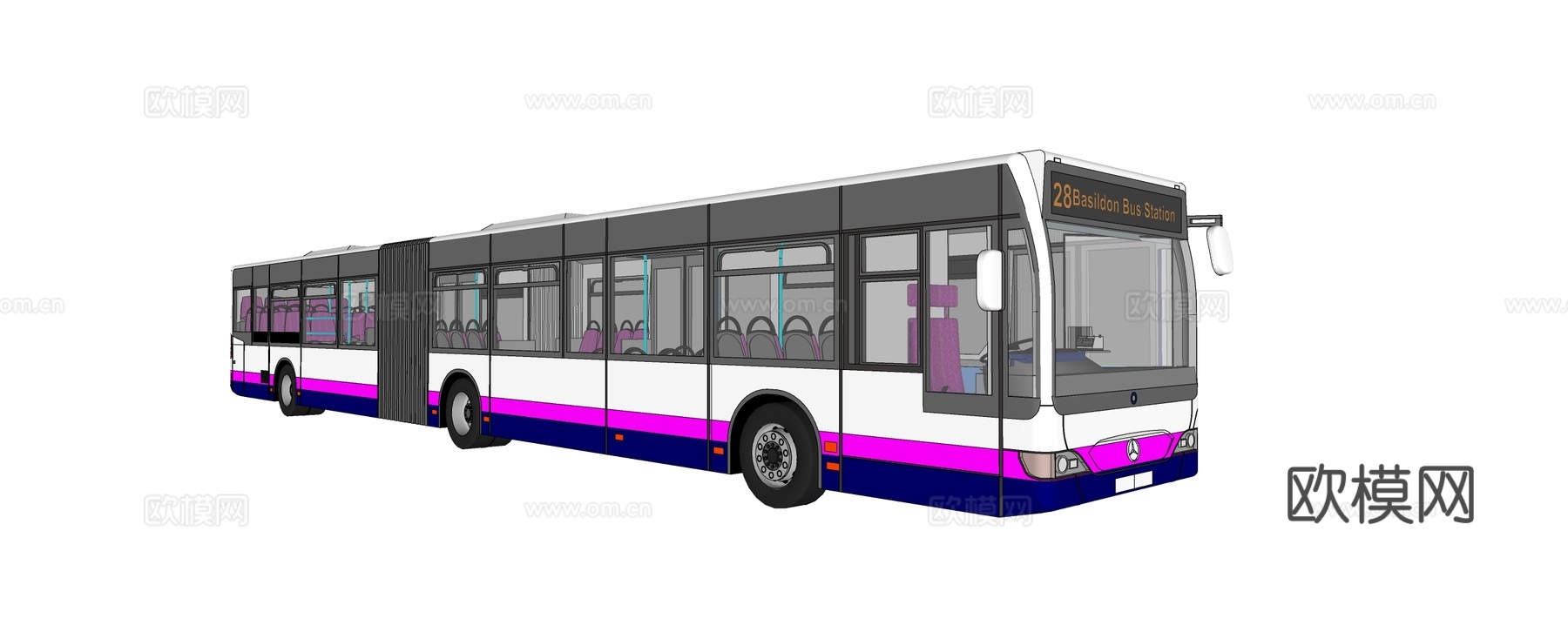 公交车su模型