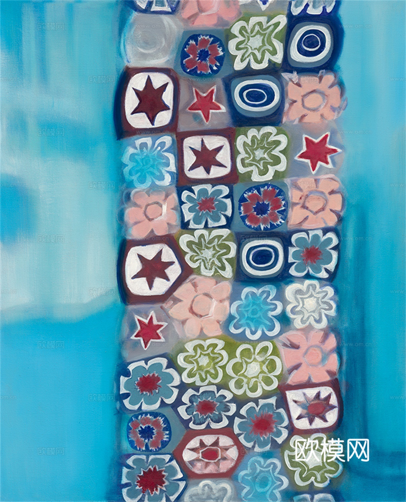 抽象油画，抽象画，装饰画，艺术画，创意画，现代绘画