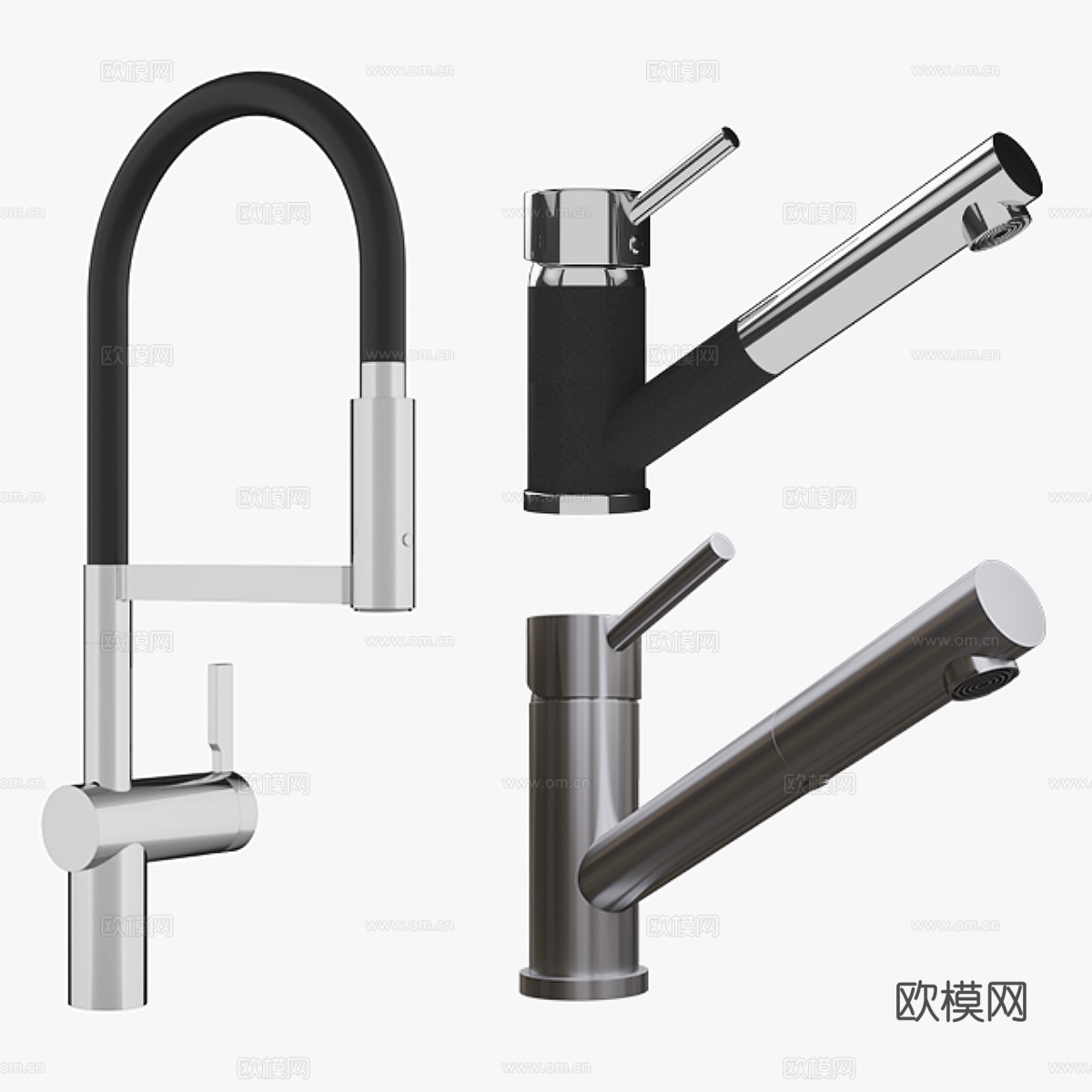 Franke厨房水龙头023d模型下载