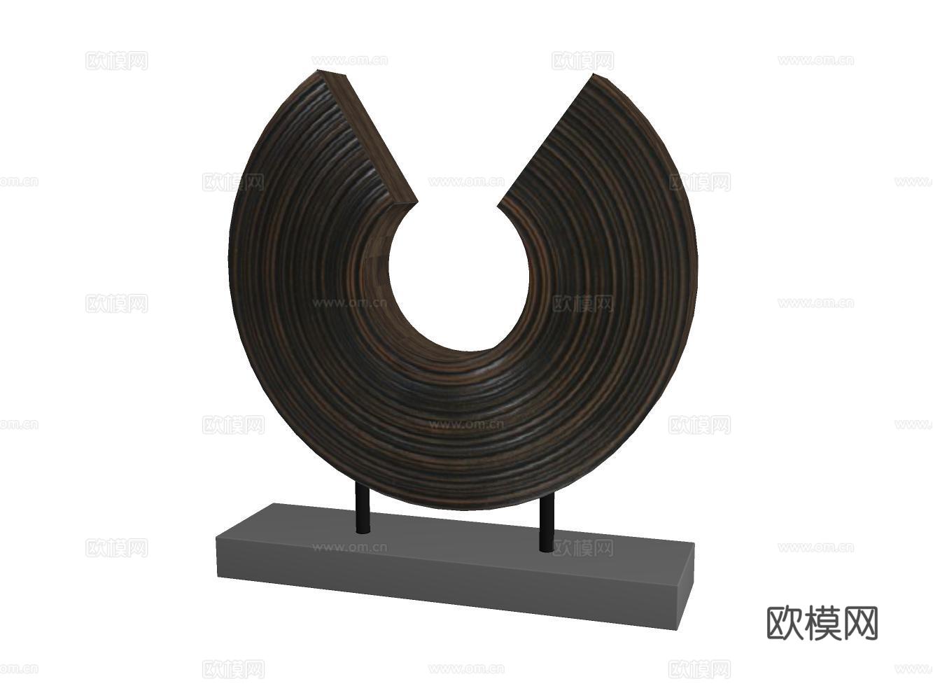 饰品摆件su模型