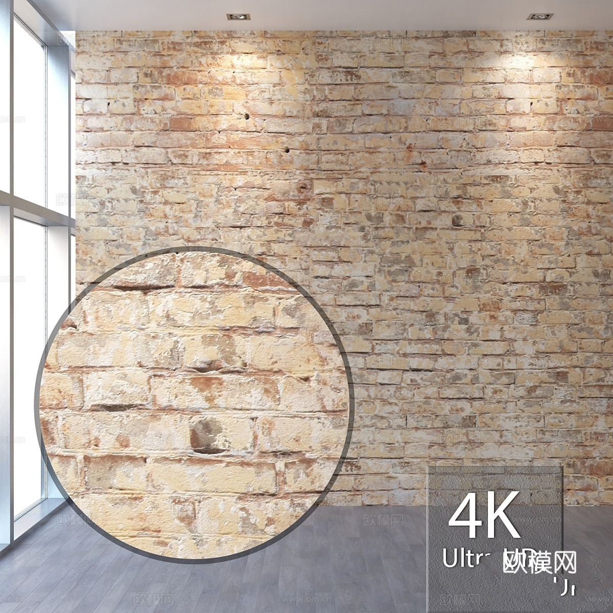 砖砌工艺 4653d模型下载