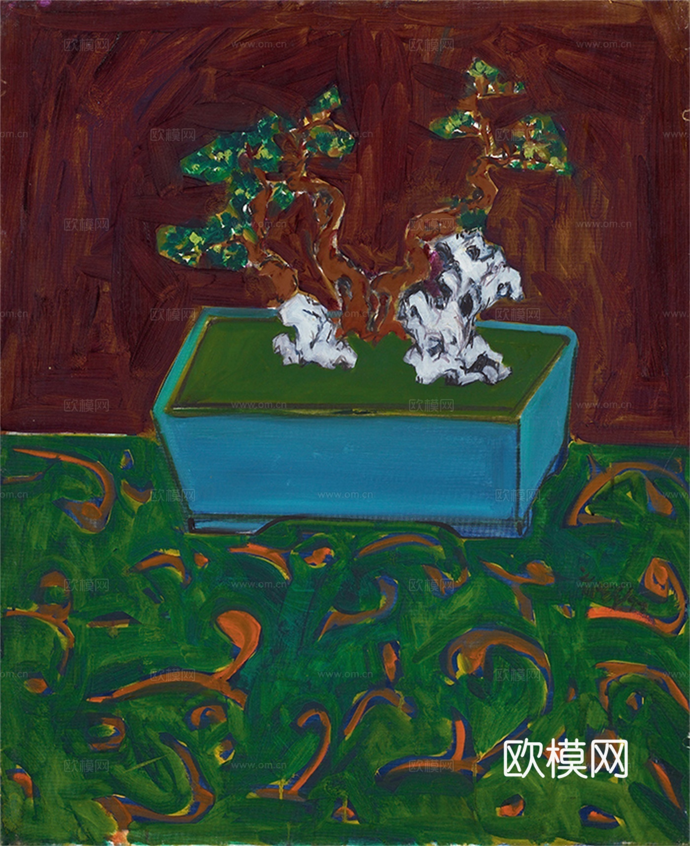 抽象油画，抽象画，装饰画，艺术画，创意画，现代绘画