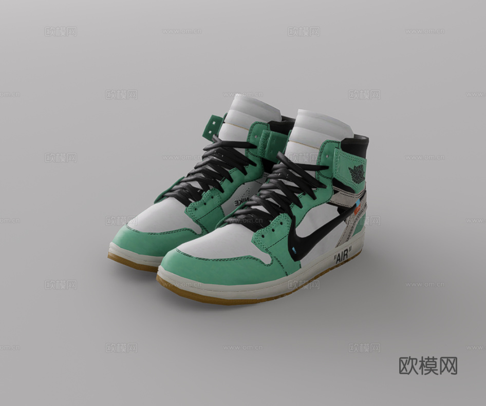运动鞋su模型