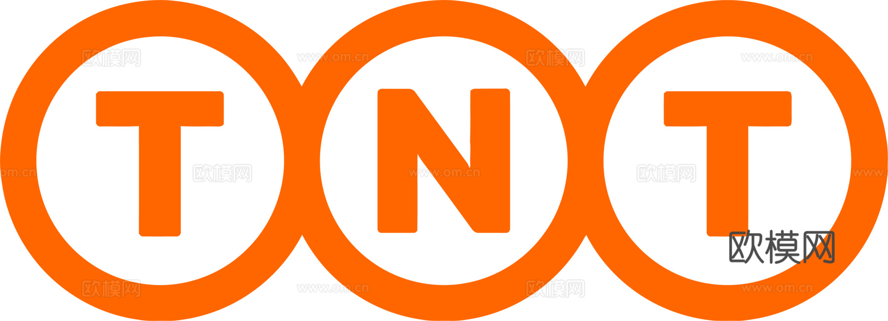 TNT，快递物流logo