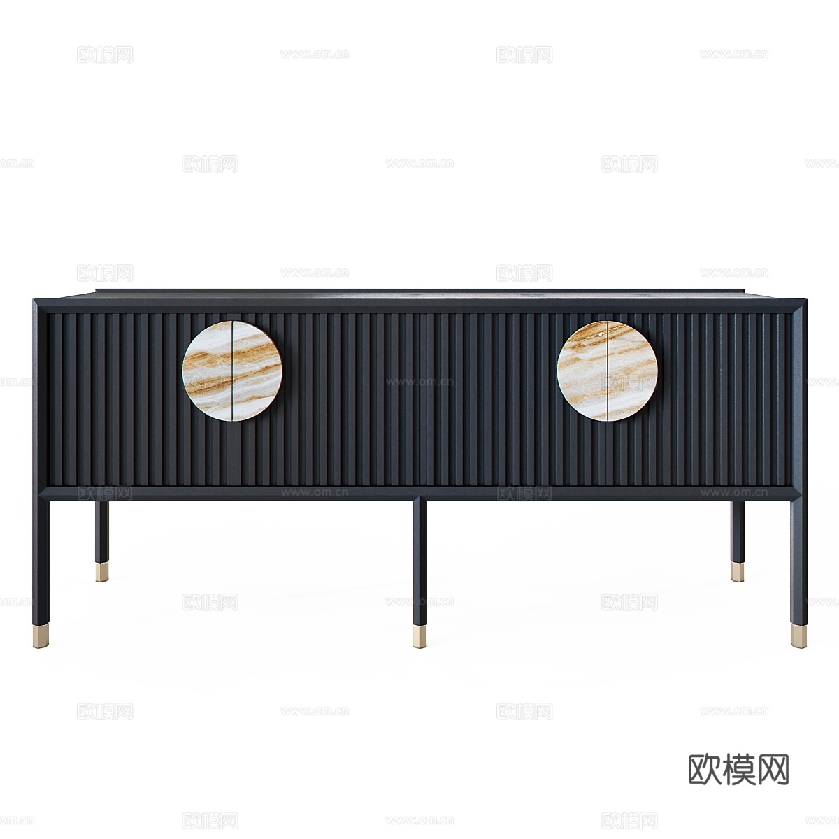 HALO 餐边柜3d模型下载