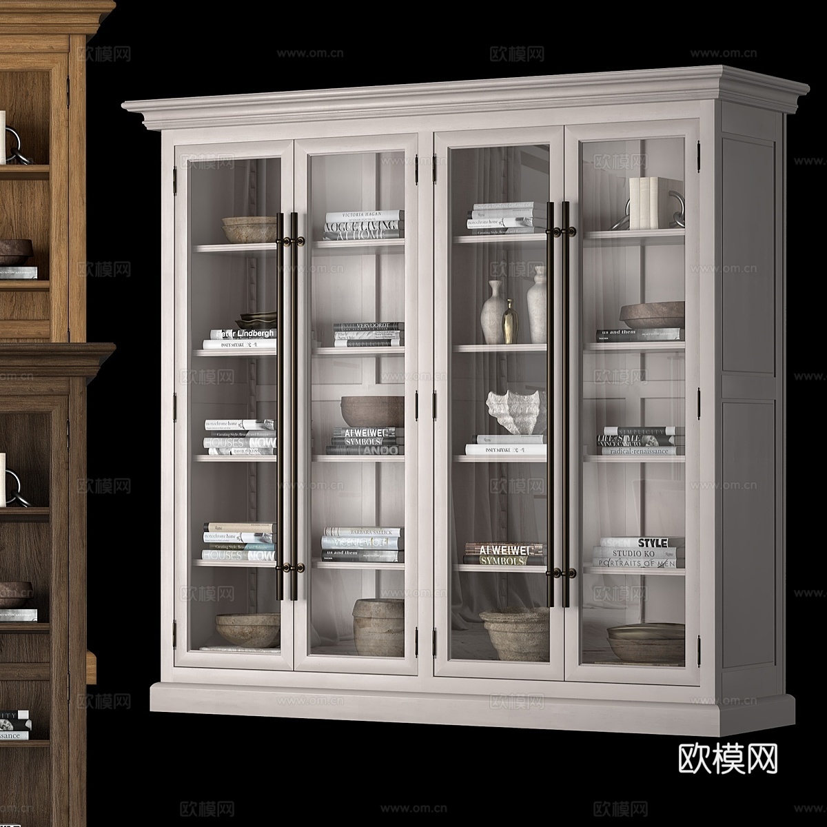 宽柜 20世纪款3d模型下载