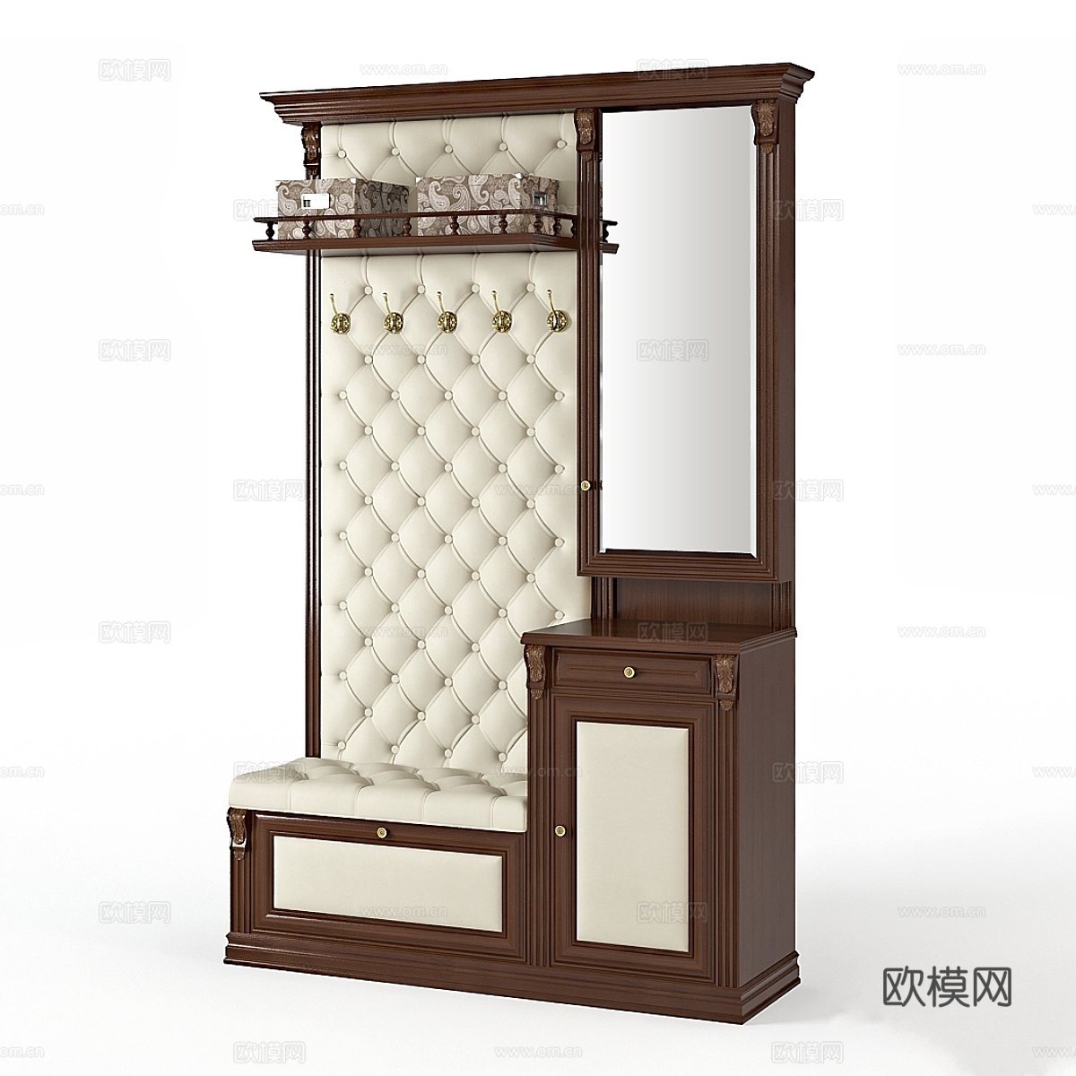 优质家具B5-11-13前厅款3d模型下载