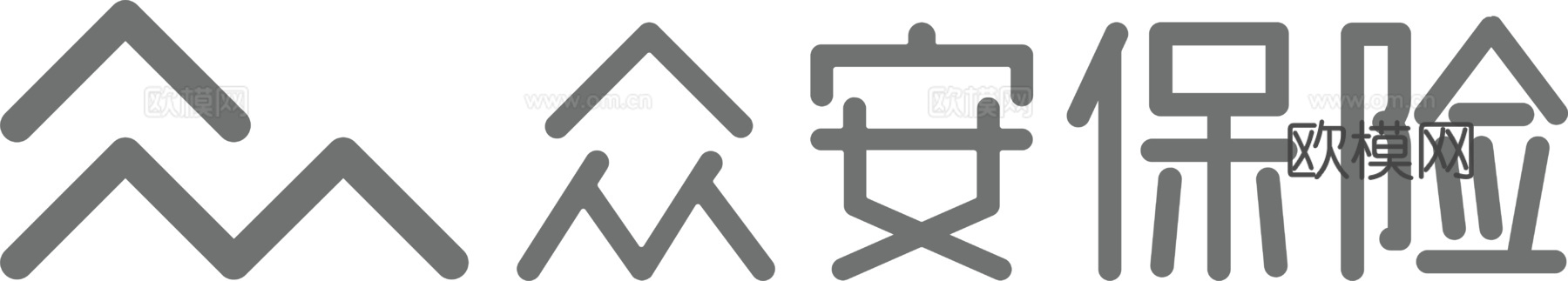 众安保险，保险人寿logo