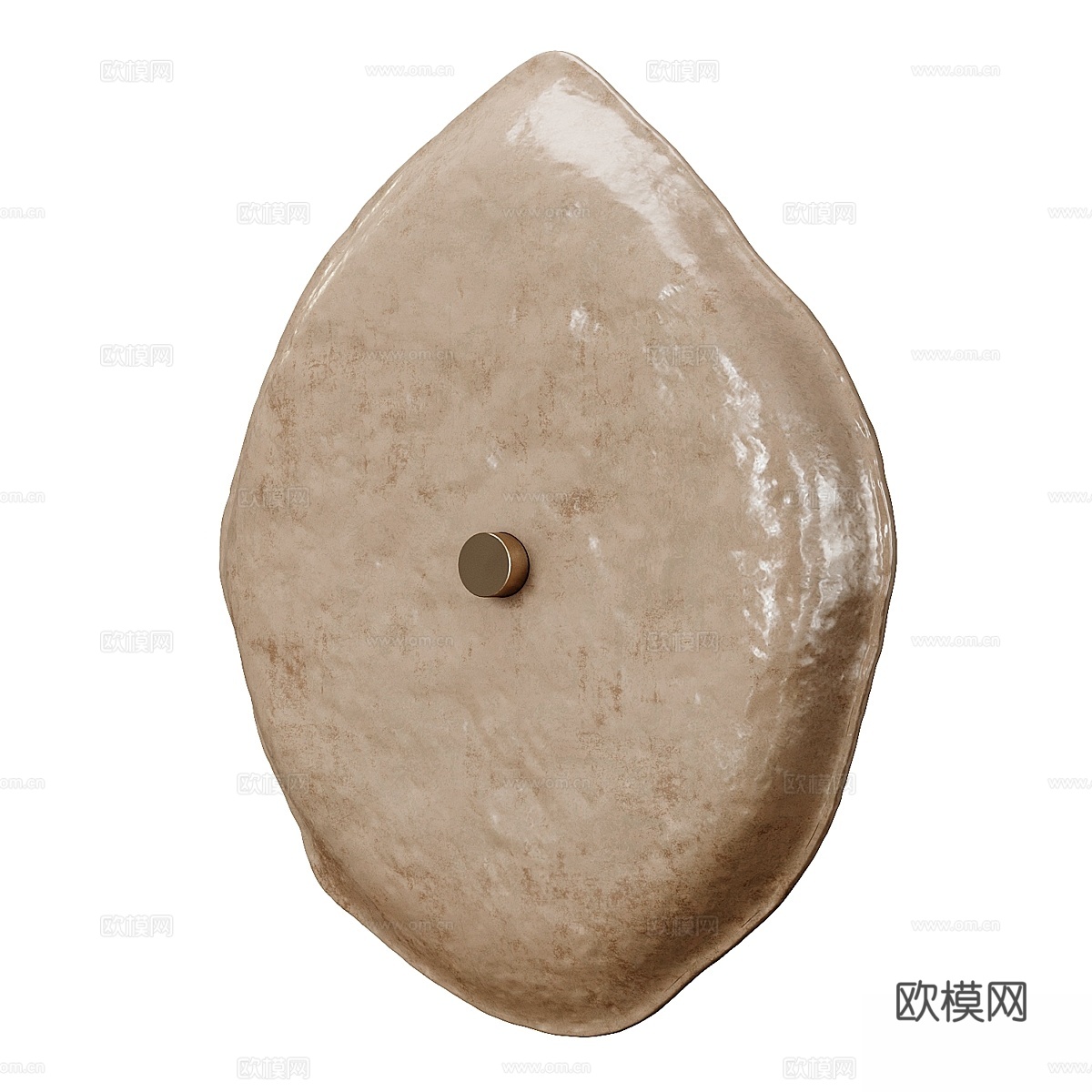 海伦织机壁灯石3d模型下载