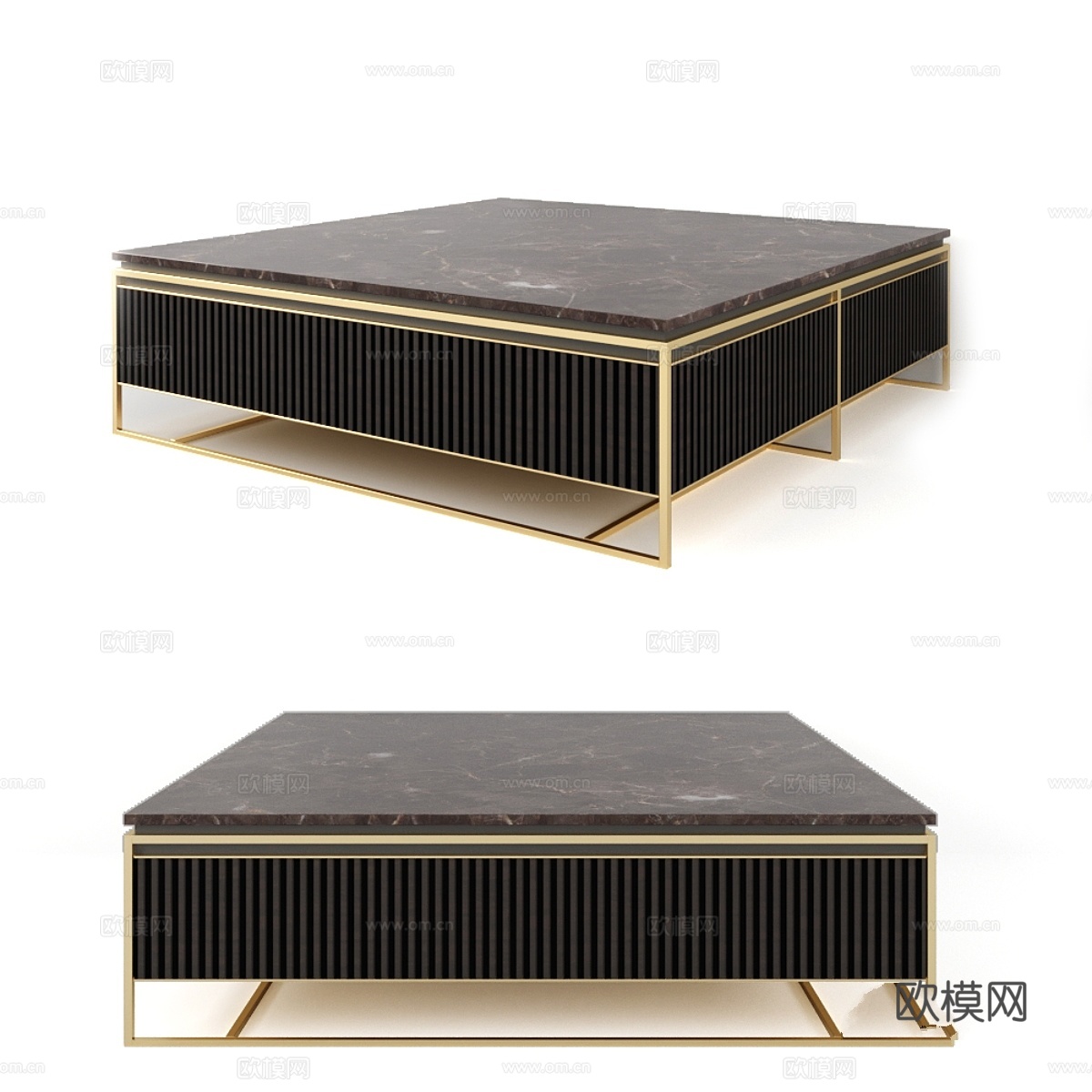 Visionnaire 旗帜咖啡桌3d模型下载