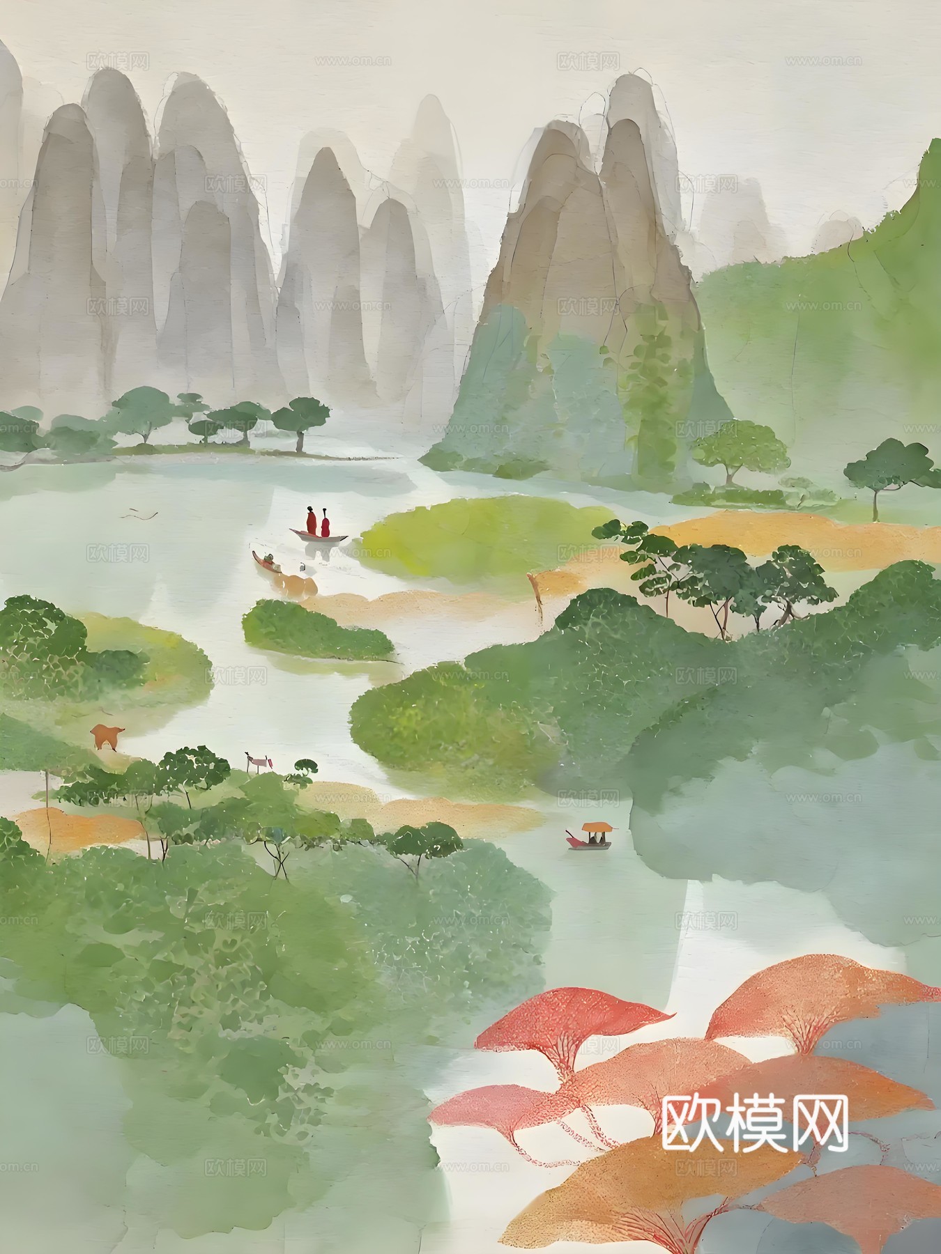 艺术画芯下载（渲染图2）