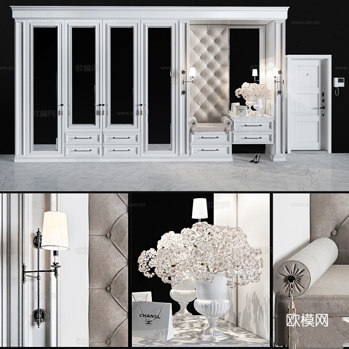 门厅构图_273d模型下载