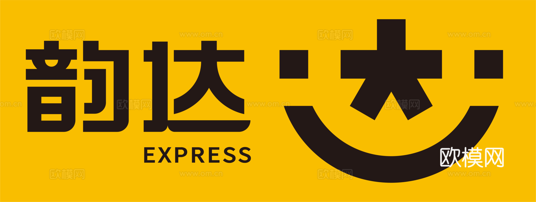 韵达，快递物流logo