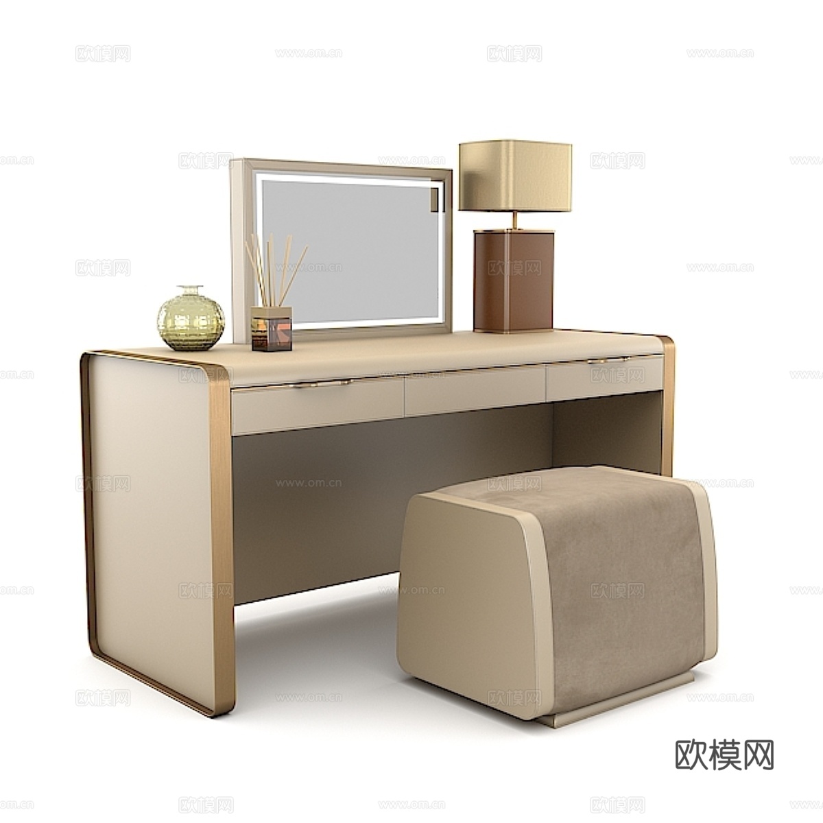 Ludovica Mascheroni - Capri梳妆台3d模型下载