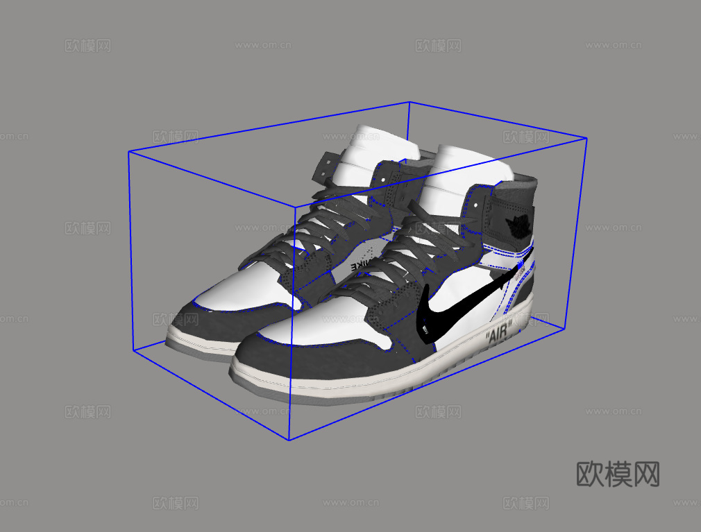 运动鞋su模型
