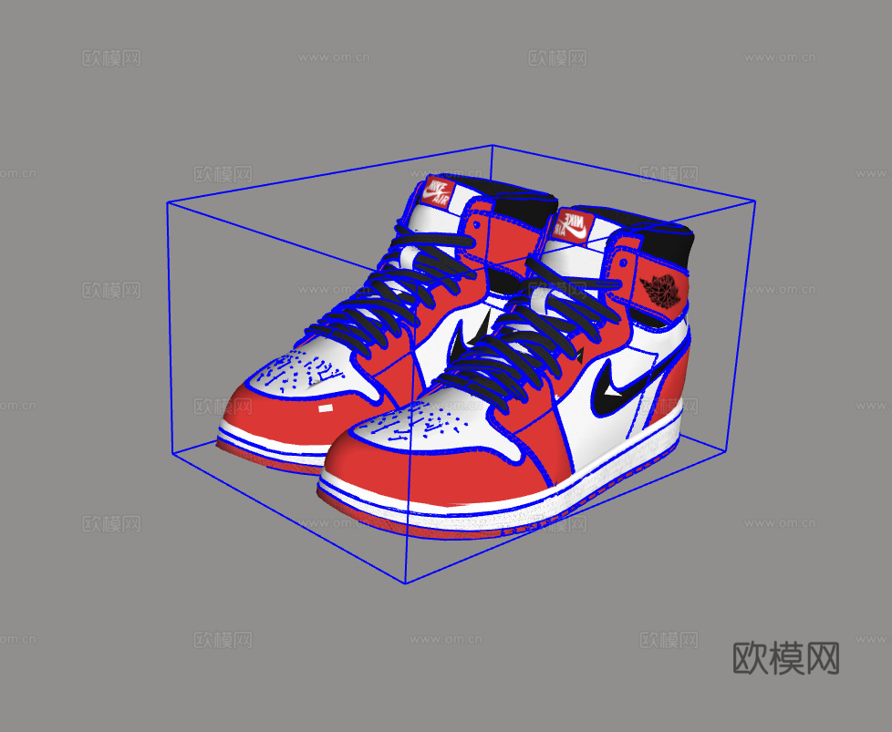 运动鞋su模型