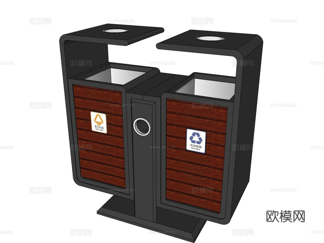 垃圾桶su模型