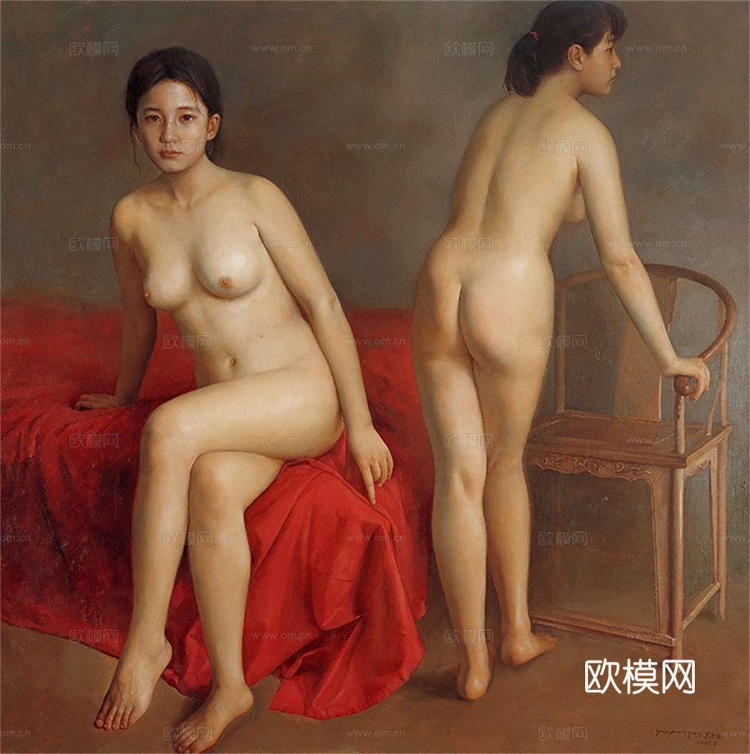 人物油画，人物画，装饰画，艺术画