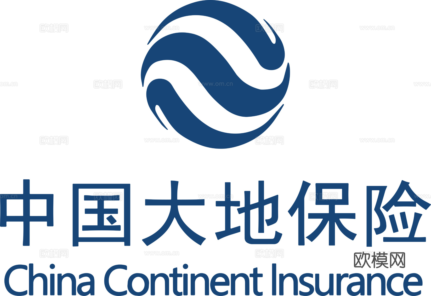 中国大地保险，保险人寿logo