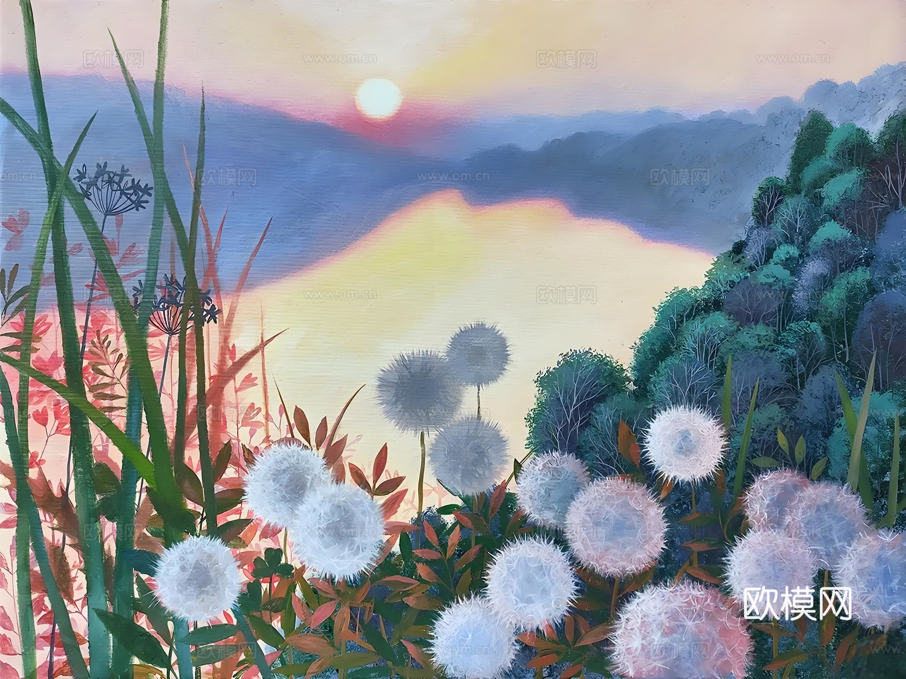 艺术画芯下载（渲染图2）