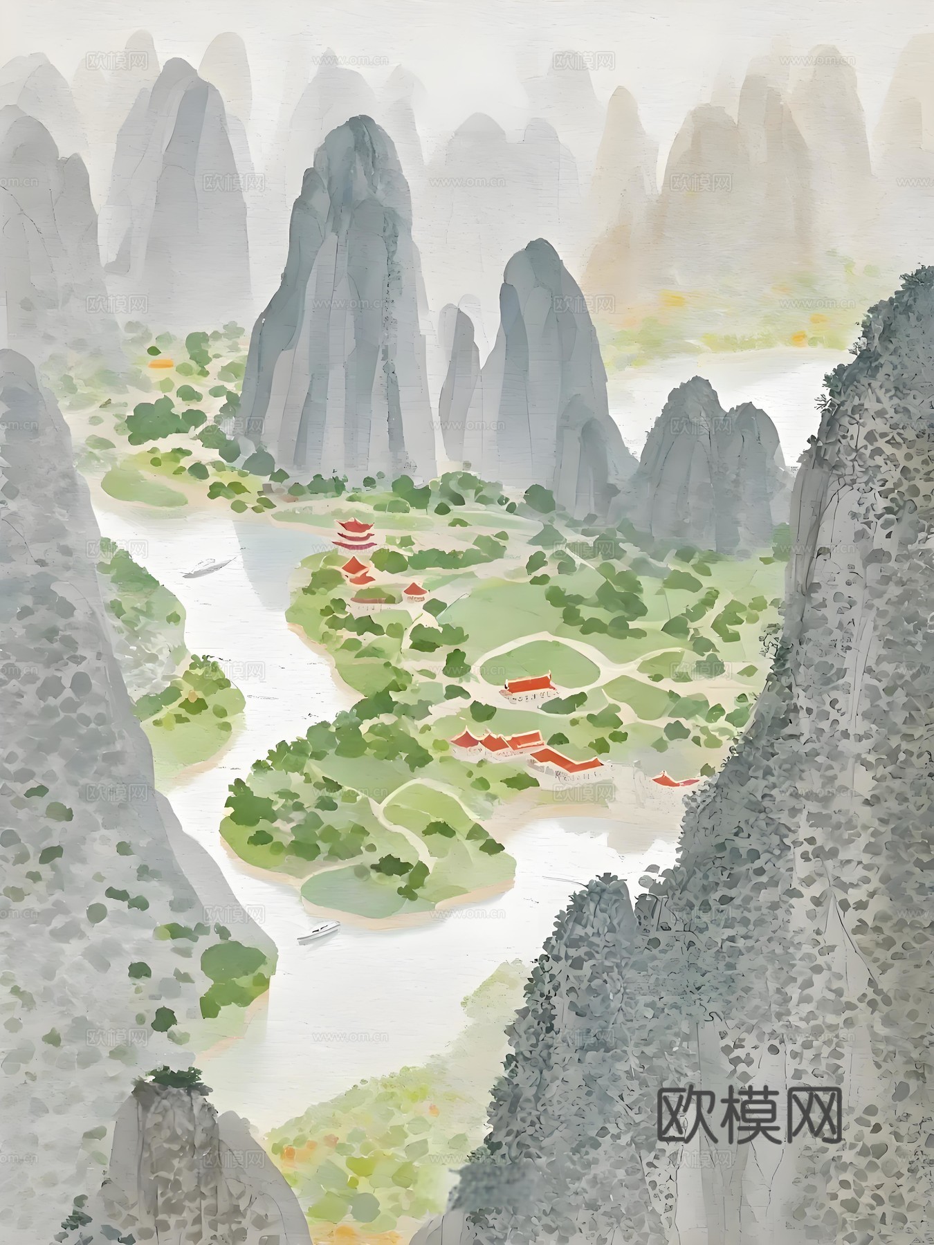 艺术画芯下载（渲染图5）