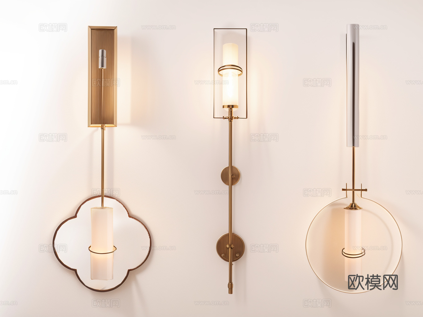 壁灯su模型