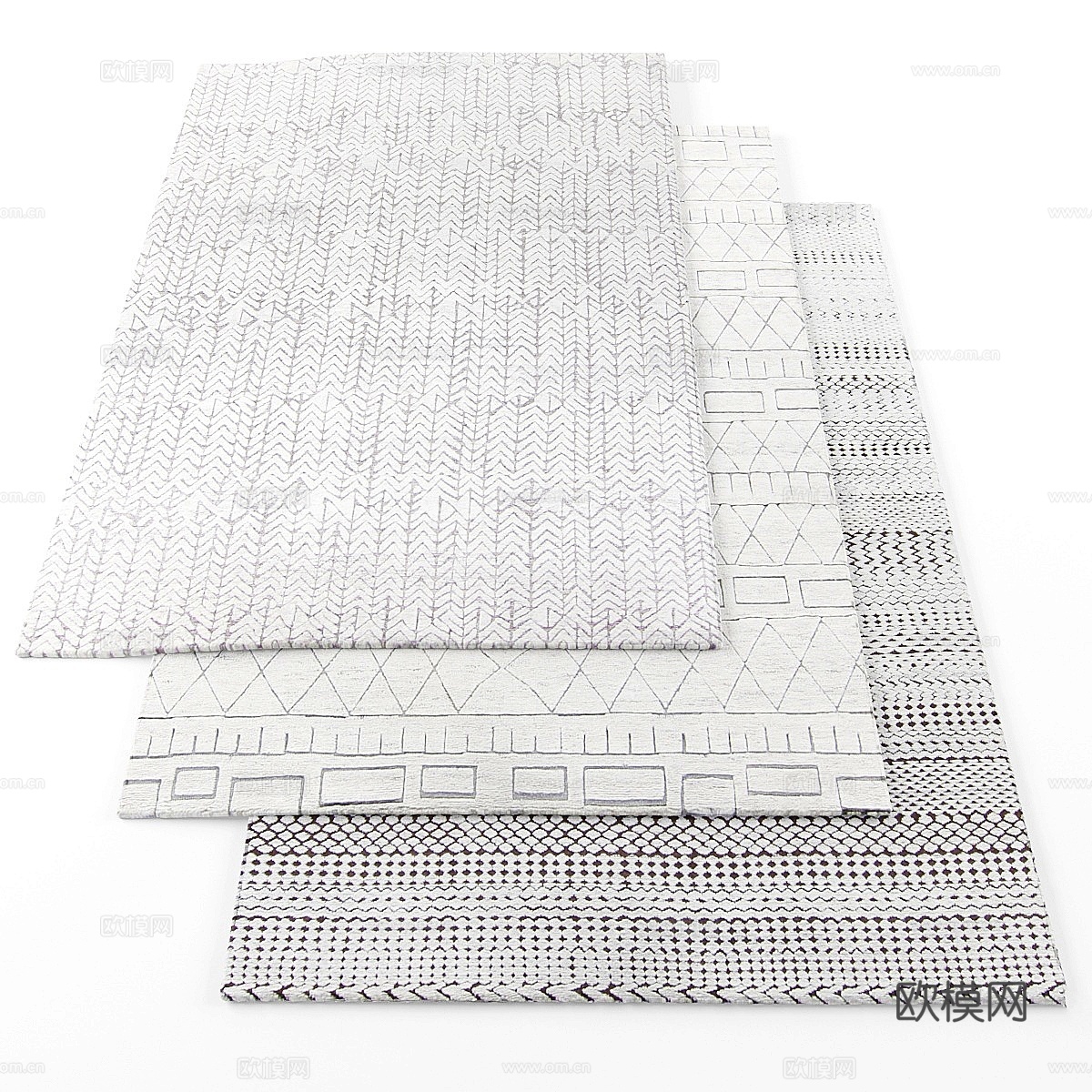 Marc Phillips装饰地毯33d模型下载