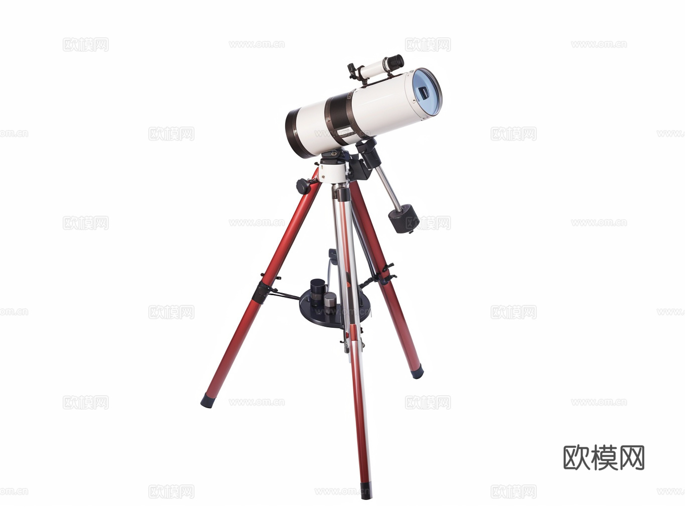 望远镜su模型下载（渲染图1）