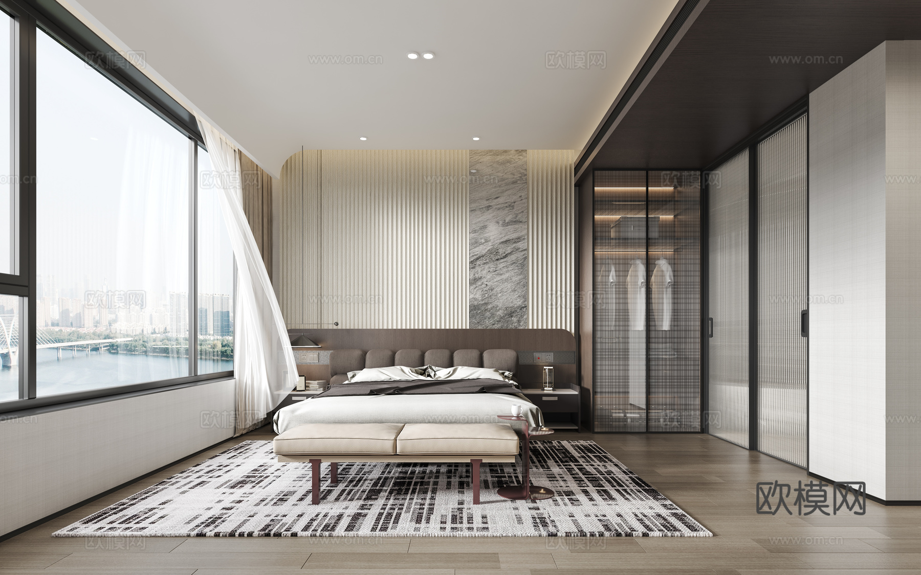 轻奢别墅 样板间 最新全套施工图 效果图合集cad施工图