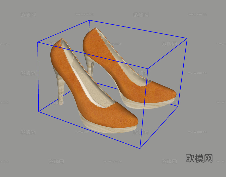 高跟鞋su模型
