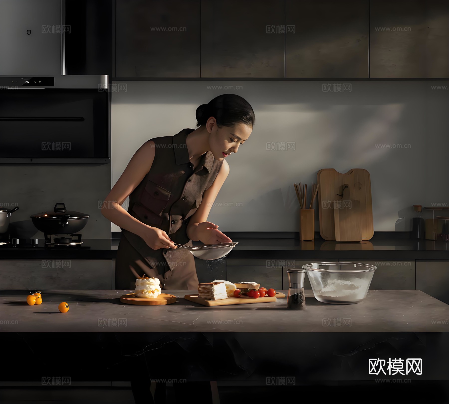 艺术画芯下载（渲染图2）