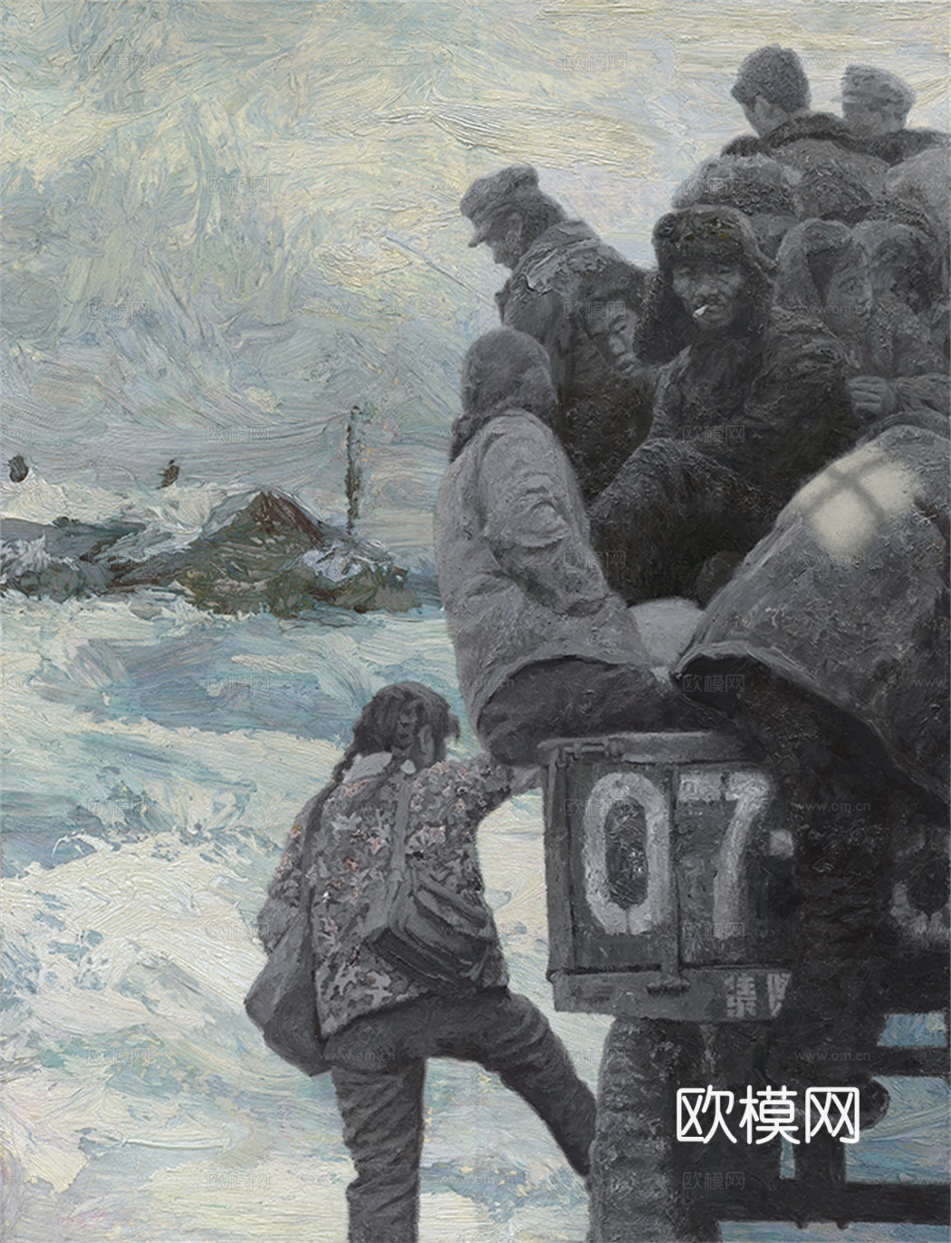 人物油画，人物画，装饰画，艺术画